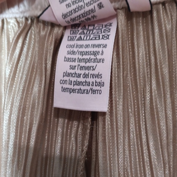 Victoria's Secret Metallic Gold Sleep Shorts - Picture 4 of 4